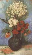 Vincent Van Gogh Vase with Carnations and Othe Flowers (nn04) Norge oil painting reproduction